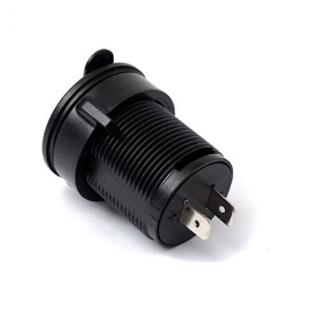 Montajlanabilir araba tekne için dual usb şarj soketi 5v 2.1A 12-24v