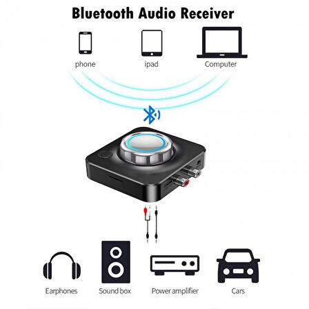 mikro hafıza kart girişli Bluetooth 5.1 kablosuz Ses Alıcısı
