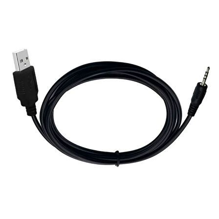 usb 2.0 to 2.5mm 4 boğum  Stereo 4 kutuplu şarj ve data kablosu 