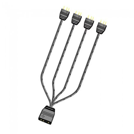 3Pin 5V RGB şerit LED Çoklayıcı kablo 3Pin 5V ARGB LED uzatma kablosu