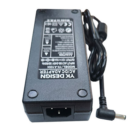 12V 10A Standart uç adaptör 5.5*2.5mm 12 volt 10 amper AC-DC Adaptör