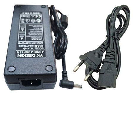 12V 10A Standart uç adaptör 5.5*2.5mm 12 volt 10 amper AC-DC Adaptör