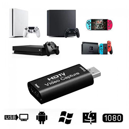 hdmı to usb capture kart 4k HD Video Yakalama Kartı hdmı video capture kart