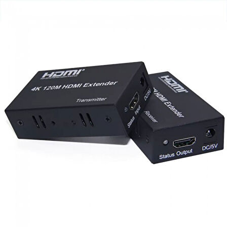 HDMI 4K 120m Extender  alıcı -verici transmitter receiver hdmı Genişletici