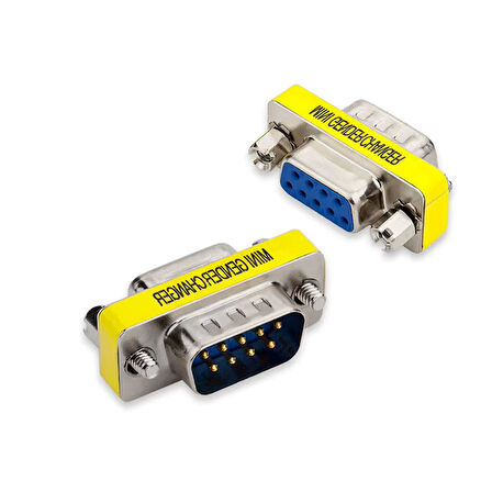 RS232 dişi erkek çevirici rs232 db9 dişi erkek com çevirici dönüştürücü