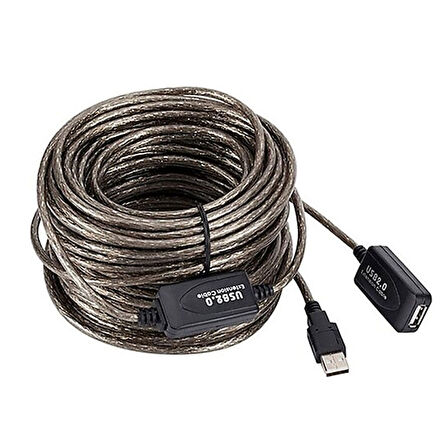 USB 2.0 extension uzatma kablosu güçlendirilmiş usb uzatma kablosu 20 m