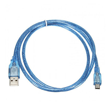 5 pin Mini usb kablo usb to mini usb şarj ve data kablosu 1m