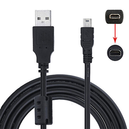 Nikon Dijital SLR Fotoğraf Makineleri İçin NFHK UC-E6 USB Kablosu