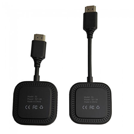 Hdmı kablosuz ses ve görüntü aktarıcı set hdmi alıcı verici kit