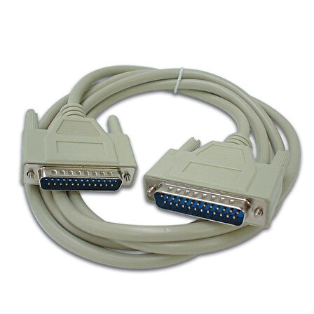 25 pin lpt paralel port yazıcı kablosu DB25 LPT erkek erke kablo 3m
