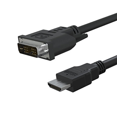 Hdmi to DVI 18+1 çevirici kablo hdmı-dvı18+1 çevirici 20cm kablo