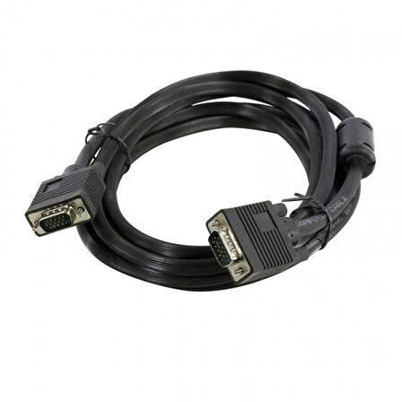 VGA erkek erkek kablo 15 pin vga görüntü kablosu 2m