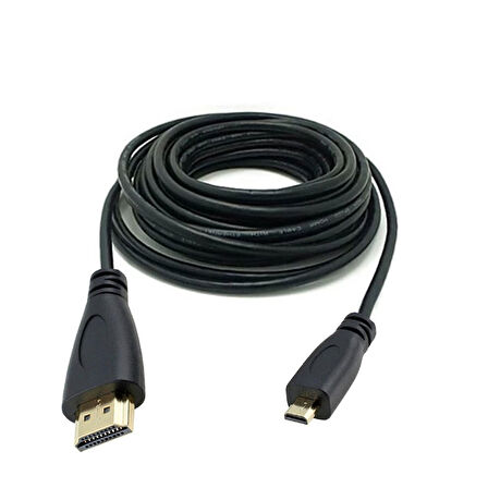 Mikro hdmı to hdmı kablo mikro hdmi ses ve görüntü kablosu 10m
