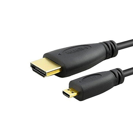 Mikro hdmı to hdmı kablo mikro hdmi ses ve görüntü kablosu 10m