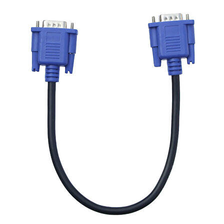 VGA kablo 15 pim vga erkek erkek görüntü kablosu 50cm