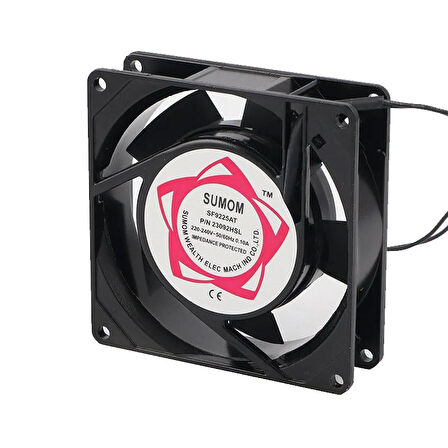 220v 9 cm metal fan 9x9x2.5cm 220v metal kasa soğutucu fan