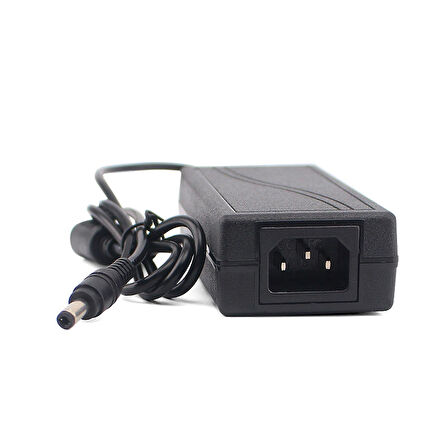 56 volt 1 amper 5.5*2.5 mm standart uçlu adaptör AC-DC 56V 1A adaptör