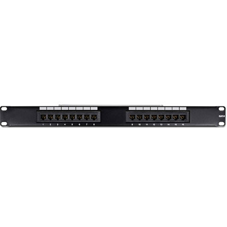 16 port cat6 patch panel 16 port ethernet panel