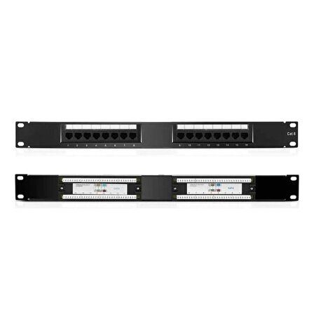 16 port cat6 patch panel 16 port ethernet panel