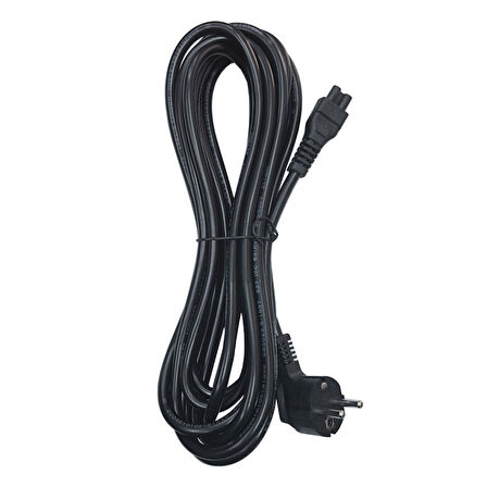 3x1 yonca power kablo notebook adaptör güç kablosu yonca power kablo 5m