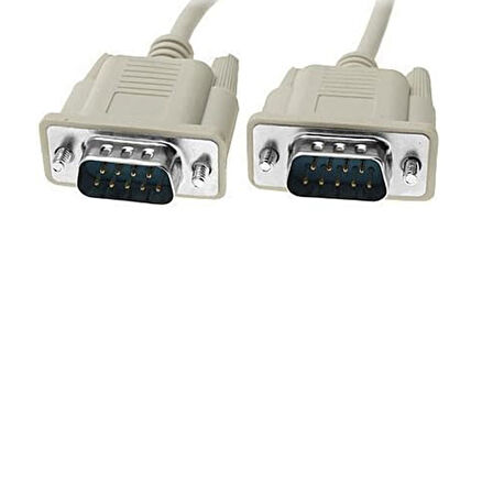 RS232 DB9 Erkek Erkek seri com kablo rs232 erkek 9 pin kablo 1.8m