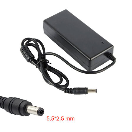 AC-DC 15v 5A  adaptör 5.5mm*2.5mm standart uçlu adaptör