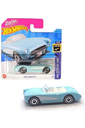 Hot Wheels - 1956 Corvette Barbie - Turkuaz (1/64) 2023 Serisi 