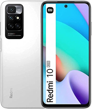 Xiaomi Redmi 10 2022 Beyaz 128 GB 4+2 GB Yenilenmiş Ürün (Sıfır Gibi)