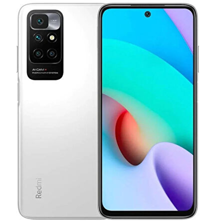 Xiaomi Redmi 10 2022 Beyaz 128 GB 4+2 GB Yenilenmiş Ürün (Sıfır Gibi)