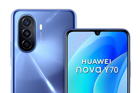 Huawei Nova Y70 Bleu 128 GB  / 4 GB Ram Yenilenmiş ürün ( Sıfır Gibi)