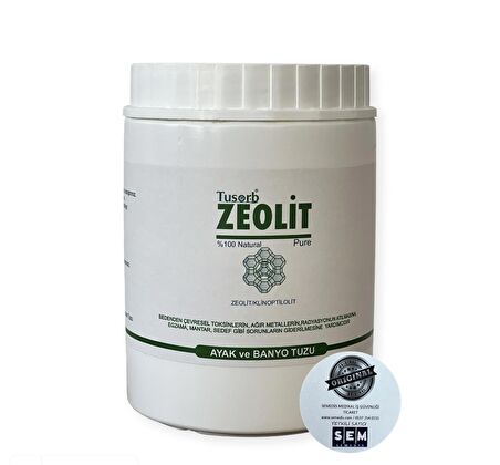 Semedis- Tusorb Zeolit Ayak ve Banyo tozu 500gr