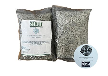 Tusorb-Semedis Zeolit Rasyosyon , Koku ve Nem Alıcı Taşlar Ekonomik 3 Paket (3*450 gr)