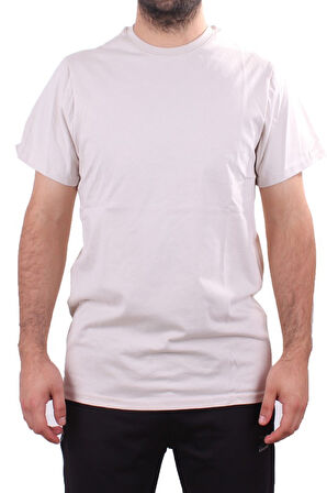 Twister Jeans 2300 Bej Günlük Pamuklu Basıc Bisiklet Yaka Erkek Tişört