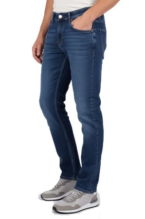 Twister Panama 767-03 Lacivert Düşük Bel Dar Paça Erkek Jeans Pantolon