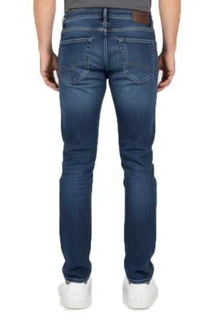 Twister Panama 767-03 Lacivert Düşük Bel Dar Paça Erkek Jeans Pantolon