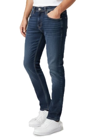 Twister Panama 802-01 Lacivert Düşük Bel Dar Paça Erkek Jeans Pantolon
