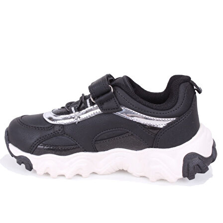 Vicco Dream 346F25K210 Siyah Ortopedik Günlük Kız Çocuk Spor Ayakkabı