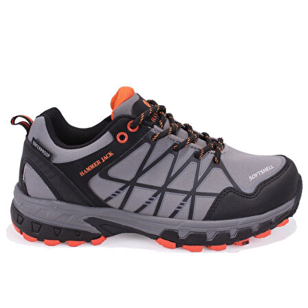 Hammer Jack 10120107 Gil Gri Turuncu Ortopedik Outdoor Su Geçirmez Unisex Spor Ayakkabı