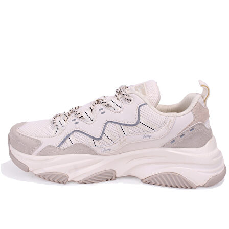 Jump 30867 Bej Ortopedik Ortopedik Günlük Kadın Spor Ayakkabı