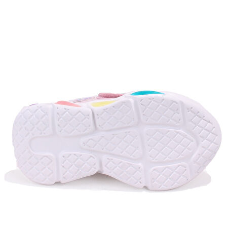 Vicco Lovely 346P25K234 Pudra Ortopedik Işıklı Kız Çocuk Spor Ayakkabı