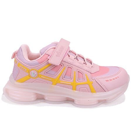 Vicco Kontra 346F25K249 Pudra Ortopedik Günlük Kız Çocuk Spor Ayakkabı