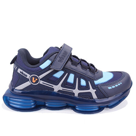 Vicco Kontra 346F25K249 Lacivert Ortopedik Erkek Çocuk Spor Ayakkabı