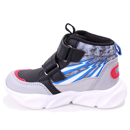 Vicco David 946P25K420 Siyah Ortopedik Günlük Işıklı Erkek Çocuk Spor Bot