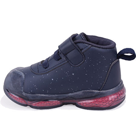 Vicco Geminis 946E25K447 Lacivert Ortopedik Işıklı Erkek Bebe Spor Bot