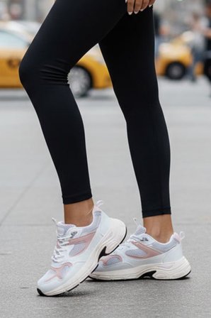 Kinetix Odena tx w Pembe  Ortopedik Günlük Kadın Spor Ayakkabı