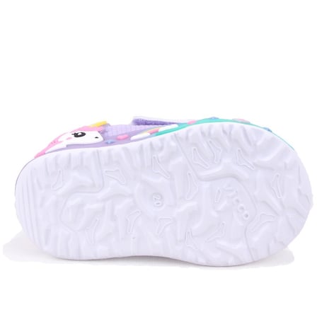 Vicco Meli 346B26Y103 Lila Ortopedik Günlük Işıklı Kız Çocuk Spor Ayakkabı