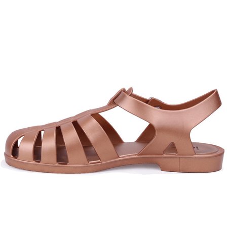 Igor S10346 Bıarrıtz Mate Metal Bronz Ortopedik Günlük Kadın Sandalet