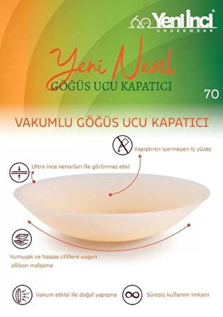 Vakumlu Göğüs Ucu Kapatıcı