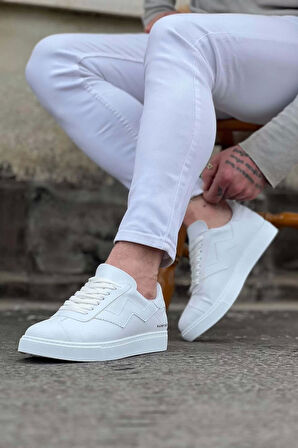 WG160 Beyaz Erkek Casual Ayakkabı