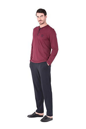 D's Damat 221001 Uzun Kol Pijama Takımı